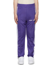 Мужские фиолетовые спортивные штаны от Palm Angels