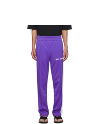 Мужские фиолетовые спортивные штаны от Palm Angels