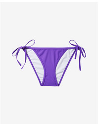 Фиолетовые трусики бикини