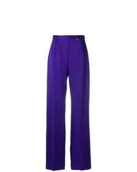 Фиолетовые широкие брюки от Styland