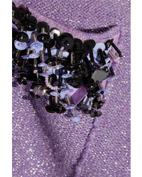Женский фиолетовый кардиган с украшением от Sibling