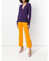 Женский фиолетовый кардиган от Bottega Veneta