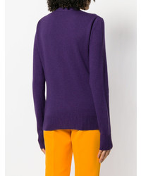 Женский фиолетовый кардиган от Bottega Veneta