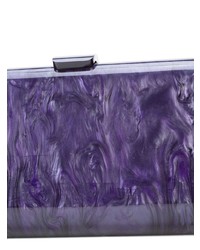 Фиолетовый клатч от Edie Parker