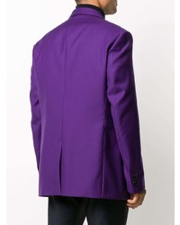 Мужской фиолетовый пиджак от Givenchy