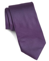 Фиолетовый плетеный галстук