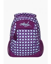 Женский фиолетовый рюкзак из плотной ткани от Grizzly