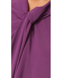 Фиолетовый топ без рукавов от Carven