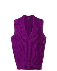 Мужской фиолетовый трикотажный жилет от Calvin Klein 205W39nyc