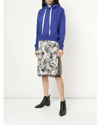 Женский фиолетовый худи от Goen.J