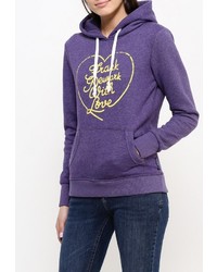 Женский фиолетовый худи от Frank NY