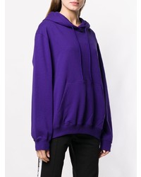 Женский фиолетовый худи от MSGM