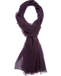 Мужской фиолетовый шарф от Lanvin