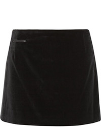Черная бархатная мини-юбка от Marc Jacobs