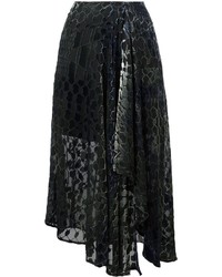 Черная бархатная юбка от Lala Berlin