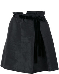 Черная бархатная юбка от RED Valentino