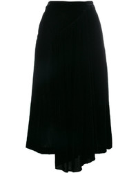 Черная бархатная юбка от Simone Rocha