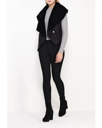 Женская черная безрукавка от Bebe