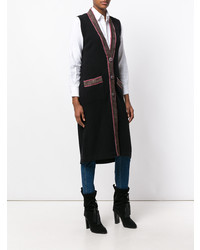 Женская черная безрукавка от Etro