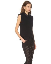 Женская черная безрукавка от CNC Costume National