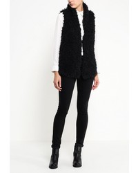 Женская черная безрукавка от LAMANIA