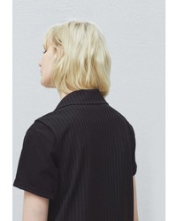 Женская черная безрукавка от Mango