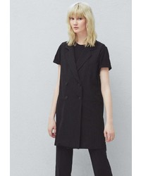 Женская черная безрукавка от Mango