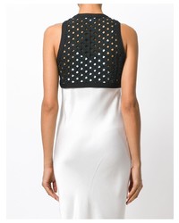 Женская черная безрукавка от Versace Vintage