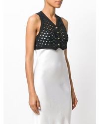 Женская черная безрукавка от Versace Vintage