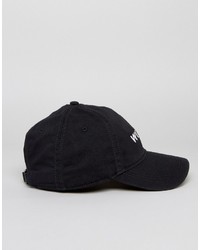 Женская черная бейсболка с принтом от Jack Wills