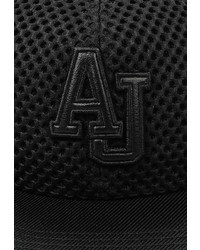 Мужская черная бейсболка от Armani Jeans