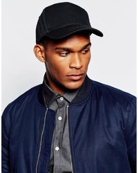 Мужская черная бейсболка от Reclaimed Vintage