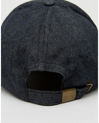 Мужская черная бейсболка от Reclaimed Vintage