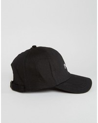 Женская черная бейсболка от Asos