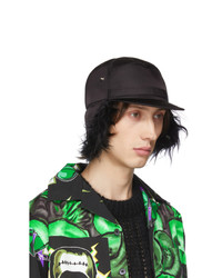 Мужская черная бейсболка от Prada