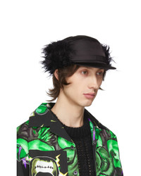 Мужская черная бейсболка от Prada