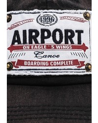 Мужская черная бейсболка от Canoe