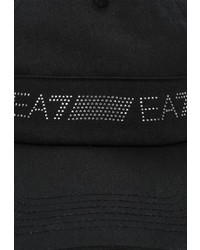 Мужская черная бейсболка от EA7