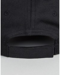 Мужская черная бейсболка от Reclaimed Vintage