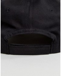 Мужская черная бейсболка от Reclaimed Vintage