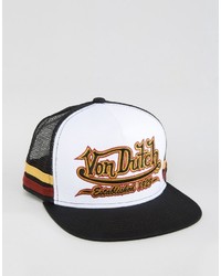 Мужская черная бейсболка от Von Dutch