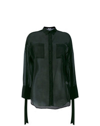 Черная блуза на пуговицах от IRO