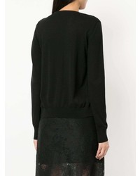 Черная блуза на пуговицах от N°21