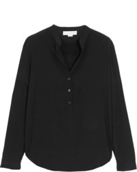 Черная блуза на пуговицах от Stella McCartney