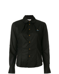 Черная блуза на пуговицах от Vivienne Westwood Anglomania