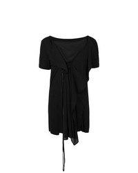Черная блуза с коротким рукавом от Lost & Found Ria Dunn