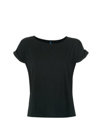 Черная блуза с коротким рукавом от Lygia & Nanny