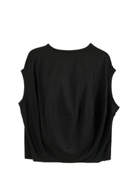 Черная блуза с коротким рукавом от Uma Raquel Davidowicz