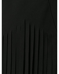 Черная блузка c бахромой от Stella McCartney