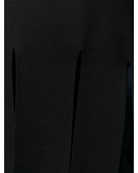 Черная блузка c бахромой от Stella McCartney